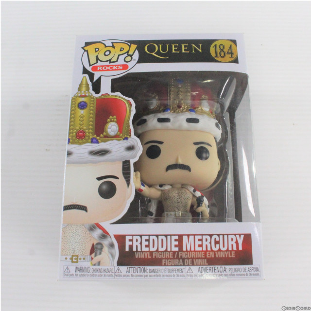 [SFT]POP! ROCKS 184 クィーン フレディ・マーキュリー キングVer. QUEEN(クイーン) 完成品 ソフビフィギュア FUNKO(ファンコ)