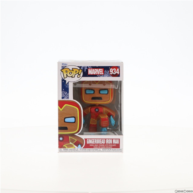 [SFT]POP! MARVEL #934 ジンジャーブレッド アイアンマン 完成品 ソフビフィギュア FUNKO(ファンコ)