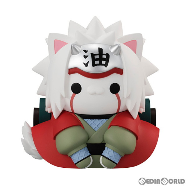 [SFT]MEGA CAT PROJECT 自来也(じらいや) ニャンとも大きなニャルト!シリーズ NARUTO-ナルト- 完成品 ソフビフィギュア メガハウス