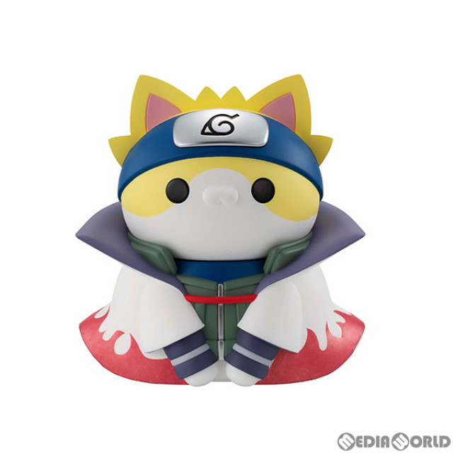 [SFT]波風ミナト(なみかぜみなと) MEGA CAT PROJECT ニャンとも大きなニャルト!シリーズ NARUTO-ナルト- 疾風伝 完成品 ソフビフィギュア メガハウス