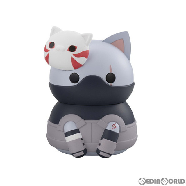 [SFT]はたけカカシ暗部 MEGA CAT PROJECT ニャンとも大きなニャルト!シリーズ NARUTO-ナルト- 疾風伝 完成品 ソフビフィギュア メガハウス