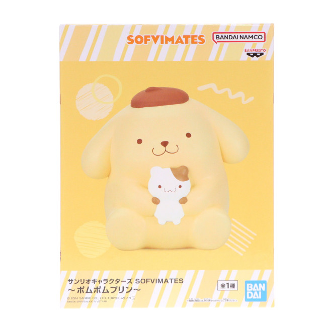 [SFT]ポムポムプリン サンリオキャラクターズ SOFVIMATES〜ポムポムプリン〜 ソフビフィギュア プライズ(2723591) バンプレスト