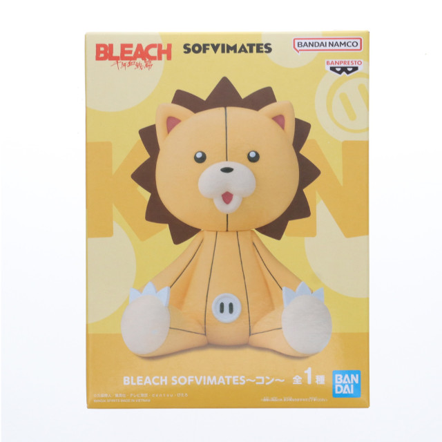 [SFT]コン BLEACH(ブリーチ) 千年血戦篇 SOFVIMATES〜コン〜 ソフビフィギュア プライズ(2727959) バンプレスト