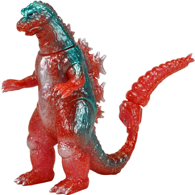 [SFT] CCPミドルサイズシリーズ 第12弾 ゴジラ(1964) レトロレッドグリーンラメ Ver. モスラ対ゴジラ 完成品 ソフビフィギュア CCP