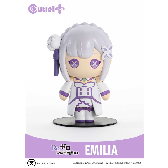 [SFT] Cutie1+(キューティ1プラス) エミリア Re:ゼロから始める異世界生活 完成品 ソフビフィギュア(CT1-24009) プライム1スタジオ