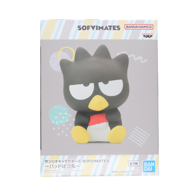 [SFT] バッドばつ丸 サンリオキャラクターズ SOFVIMATES〜バッドばつ丸〜 ソフビフィギュア プライズ(2758467) バンプレスト