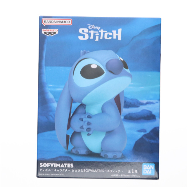[SFT] スティッチ リロ&スティッチ ディズニーキャラクター おおきなSOFVIMATES〜スティッチ〜 ソフビフィギュア プライズ(2778348) バンプレスト