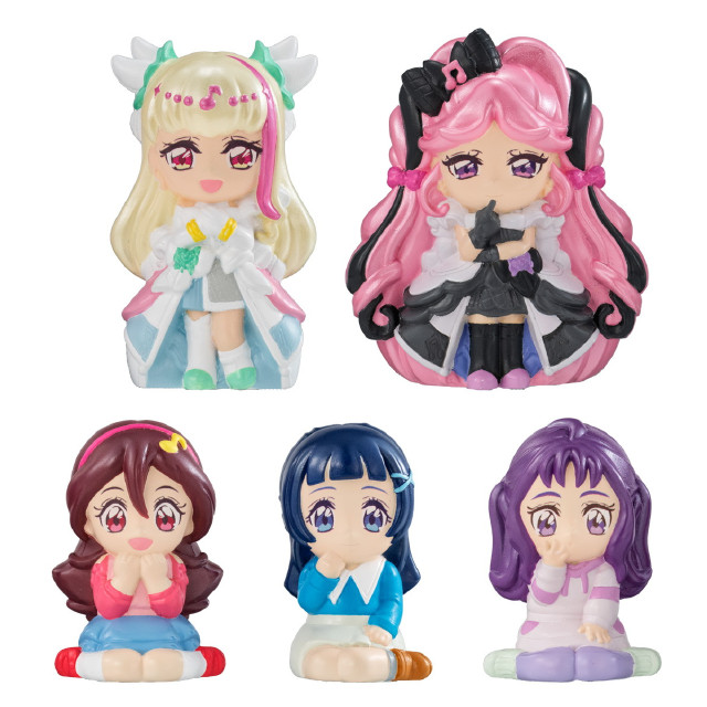 [SFT] (BOX)(食玩) キミとアイドルプリキュア♪スウィートパールドール2 ソフビフィギュア(10個) バンダイ