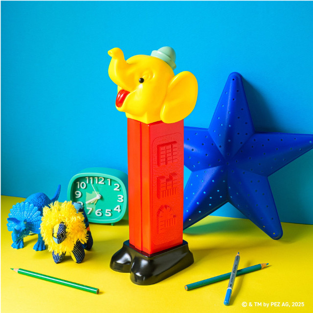 [SFT] PEZソフビ貯金箱(ペッツ) Elephant 2nd Color 完成品 ソフビフィギュア ケンエレファント