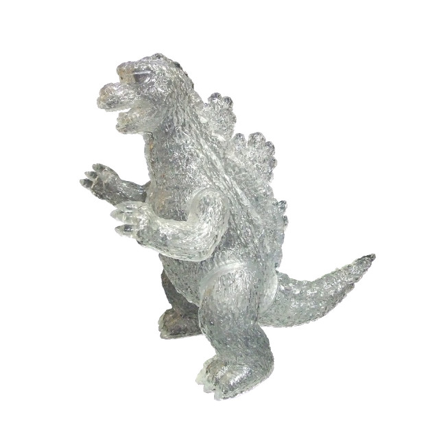 [SFT] 復刻版ポピーグレートザウルス ゴジラ(クリアVer.) 完成品 ソフビフィギュア プレックス