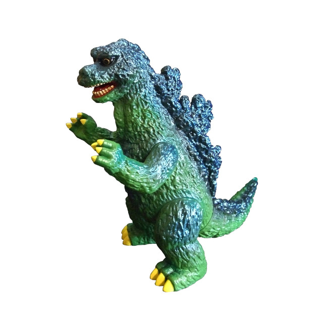 [SFT] 復刻版ポピーグレートザウルス ゴジラ(レトログリーンVer.) 完成品 ソフビフィギュア プレックス