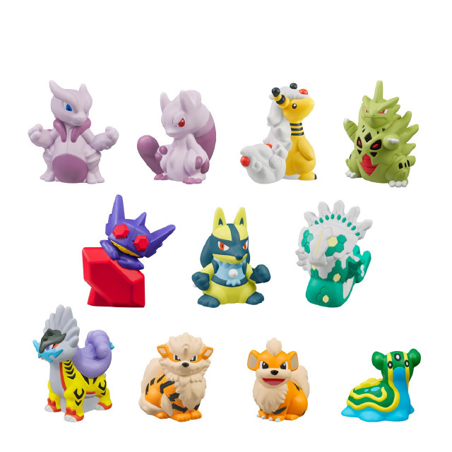 [SFT] (BOX)(食玩) ポケモンキッズ メガミュウツーX&メガミュウツーY編 ポケットモンスター ソフビフィギュア(21個) バンダイ