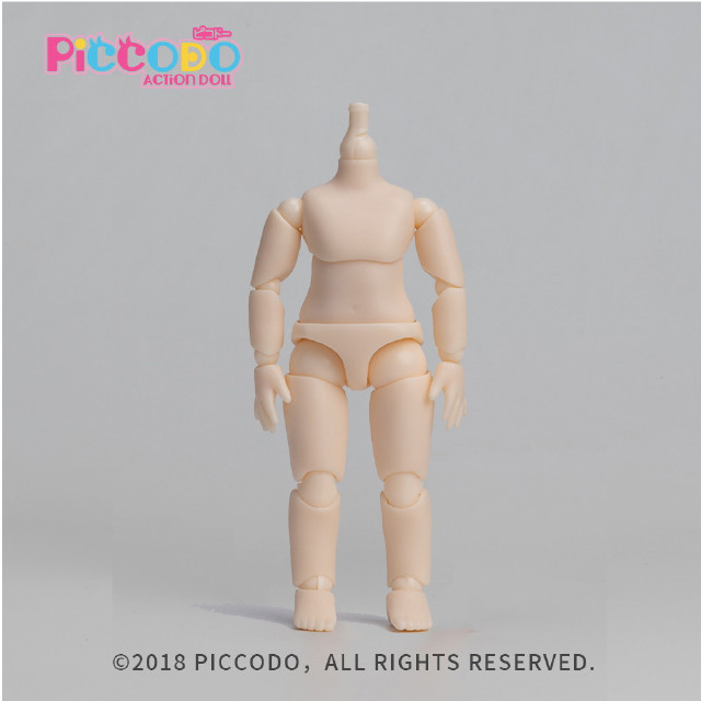 [DOL] PICCODO(ピコドー) BODY9 デフォルメドールボディ PIC-D001CW クリームホワイト VER.2.0 ドール用素体 GENESIS(ジェネシス)