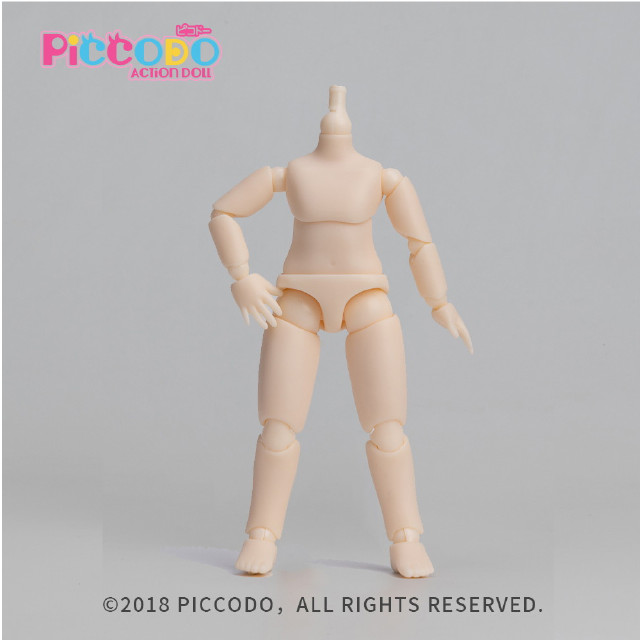 [DOL] PICCODO(ピコドー) BODY10 デフォルメドールボディ PIC-D002CW クリームホワイト VER.2.0 ドール用素体 GENESIS(ジェネシス)