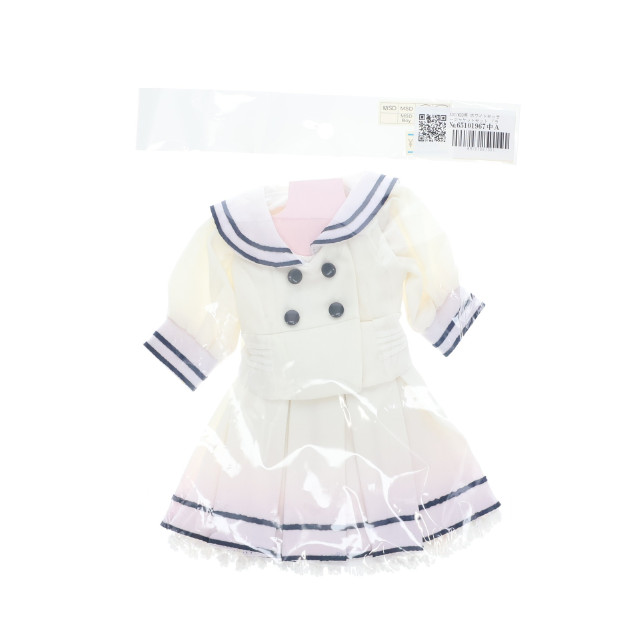 [DOL] Mini Dollfie Dream(ミニドルフィードリーム) SDC/MDD用 ホワイトセーラージャケットセット ラ・ペルソナーレコレクション/ピンクレーベル ドール用衣装(1911) ドルパ18・アフター&ボークスショップ&ホビー天国ウェブ限定 ボークス