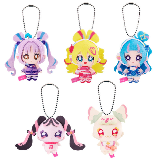 [STY] (BOX)(食玩) キミとアイドルプリキュア♪ふわふわおでかけますこっと ぬいぐるみ(10個) バンダイ