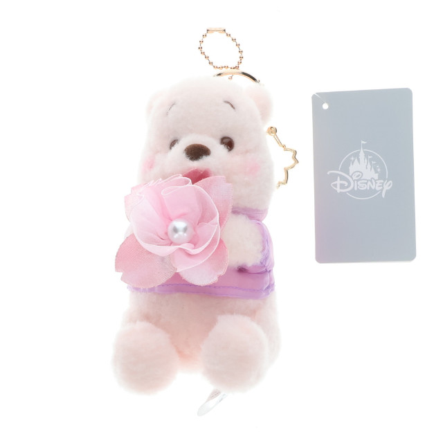 [STY] ディズニーストア限定 プーさん ぬいぐるみキーチェーン SAKURA(さくら) 2025 くまのプーさん ディズニーストア