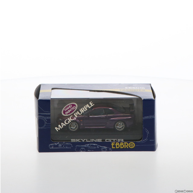 [MDL]TRENDIES 1/43 NISSAN SKYLINE GT-R R34 V.SPEC(マジックパープル) 完成品 ミニカー(43157) EBBRO(エブロ)