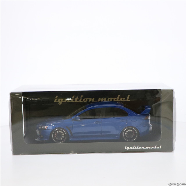 [MDL]1/18 Mitsubishi Lancer Evolution X CZ4A(ブルーメタリック) 完成品 ミニカー(IG2295) ignition model(イグニッションモデル)