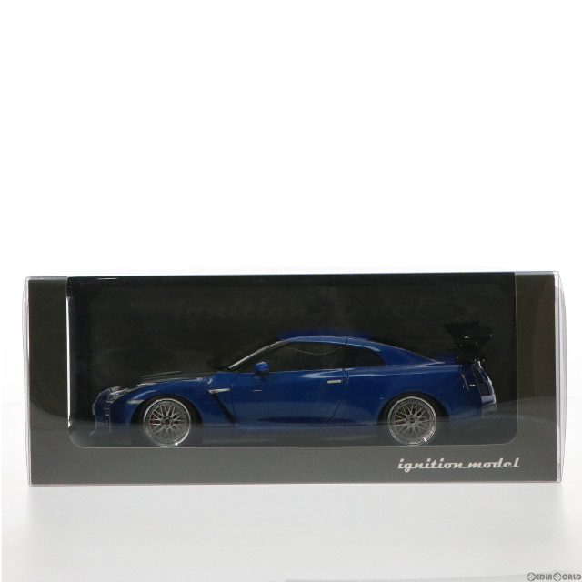 [MDL]1/18 NISSAN GT-R R35 Premium Edition(ニッサン GT-R R35 プレミアムエディション)(ブルー) 完成品 ミニカー(IG1758) ignition model(イグニッションモデル)