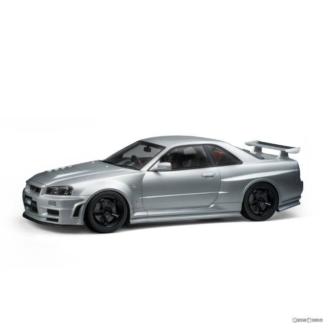 [MDL]1/12 NISSAN GT-R Z-tune SILVER(RB26エンジン付き) 完成品 ミニカー(PR12-R34Z-SL01) POP RACE(ポップレース)