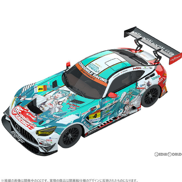 [MDL]1/64 グッドスマイル 初音ミク AMG 2023 開幕戦Ver. 初音ミク GTプロジェクト 完成品 ミニカー グッドスマイルレーシング