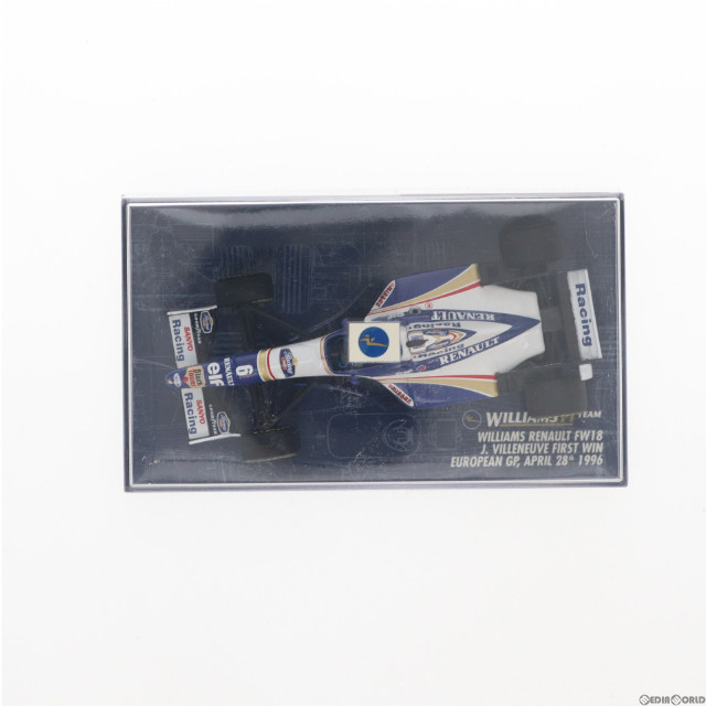 [MDL]1/43 WILLIAMS RENAULT FW18 elf #6(ブルー×ホワイト×ゴールド) 完成品 ミニカー(400960206) MINICHAMPS(ミニチャンプス)