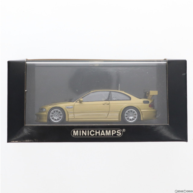 [MDL]1/43 BMW M3 GTR ストリート 2001(イエロー) 完成品 ミニカー(400012101) MINICHAMPS(ミニチャンプス)