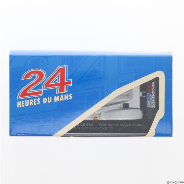[MDL]1/43 ザウバーメルセデス C9 ル・マンウィナー 1989 MICHELIN #63(シルバー) 完成品 ミニカー(LM1989) IXO Models(イクソモデルス)