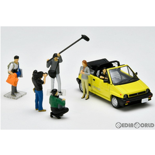 [MDL]トミカリミテッドヴィンテージ NEO ジオコレ64 #カースナップ11b テレビクルー2 1/64 完成品 ミニカー(324751) TOMYTEC(トミーテック)