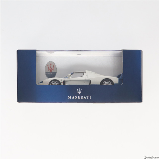 [MDL]1/43 Maserati MC12(ホワイト×ブルー) 完成品 ミニカー(MOC041) IXO Models(イクソモデルス)