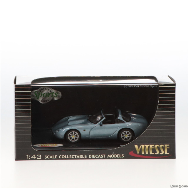 [MDL]1/43 35700 TVR Tsucan Open Reflex Silver Blue British Sports Cars 完成品 ミニカー VITESSE(ビテス)