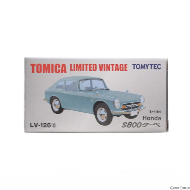 [MDL]トミカリミテッドヴィンテージ 1/64 TLV-126b Honda S800クーペ(青) 完成品 ミニカー(242925) TOMYTEC(トミーテック)