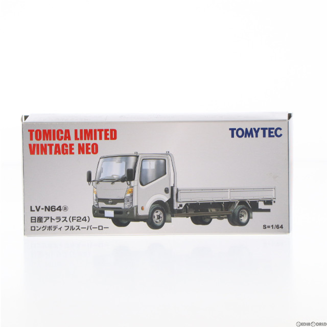 [MDL]トミカリミテッドヴィンテージNEO 1/64 TLV-N64a 日産アトラス F24 ロングボディ 銀 完成品 ミニカー(232582) TOMYTEC(トミーテック)