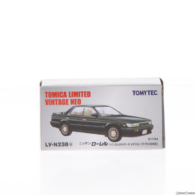 [MDL]トミカリミテッドヴィンテージNEO 1/64 LV-N238a 日産ローレル メダリスト クラブS(ブラック) 完成品 ミニカー(315100) TOMYTEC(トミーテック)