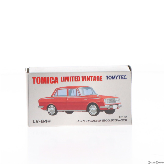 [MDL]トミカ リミテッドヴィンテージ 1/64 TLV-64a トヨペットコロナ1500 デラックス 完成品 ミニカー(レッド) 完成品 ミニカー(217138) TOMYTEC(トミーテック)
