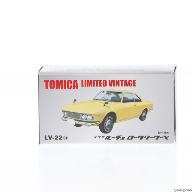 [MDL]トミカリミテッドヴィンテージ 1/64 TLV-22b マツダ ルーチェ ロータリークーペ(ライトイエロー) 完成品 ミニカー(210214) TOMYTEC(トミーテック)