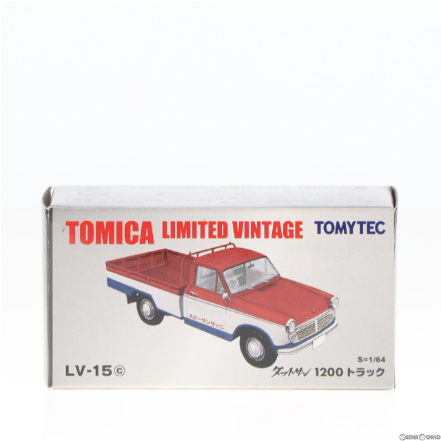 [MDL]トミカリミテッドヴィンテージ 1/64 TLV-15c ダットサン 1200 トラック(レッド×ホワイト×ブルー) 完成品 ミニカー(217350) TOMYTEC(トミーテック)