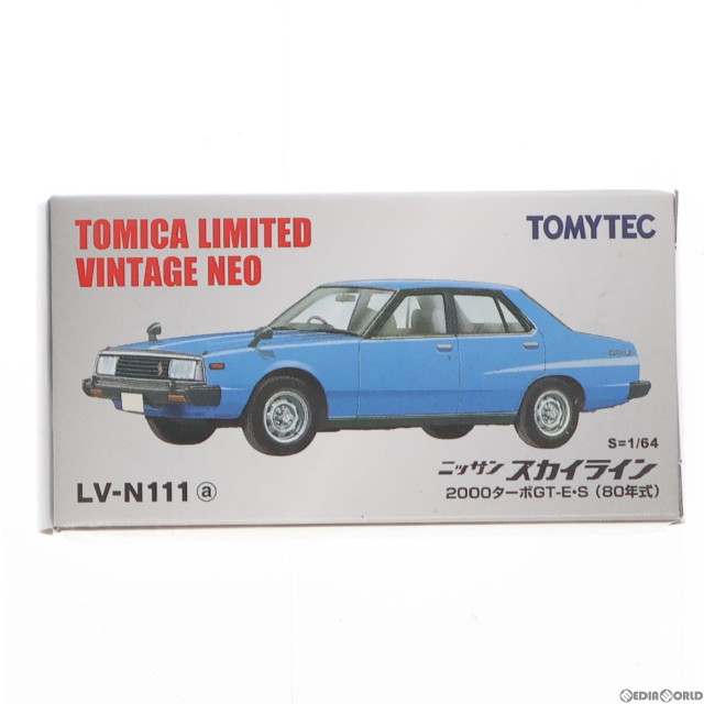 [MDL]トミカリミテッドヴィンテージ NEO 1/64 TLV-N111a スカイライン2000ターボGT-ES(ブルー) 完成品 ミニカー(277743) TOMYTEC(トミーテック)