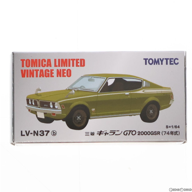 [MDL]トミカリミテッドヴィンテージ NEO 1/64 TLV-N37b 三菱 ギャランGTO 2000GSR 74年式(グリーン) 完成品 ミニカー(227809) TOMYTEC(トミーテック)