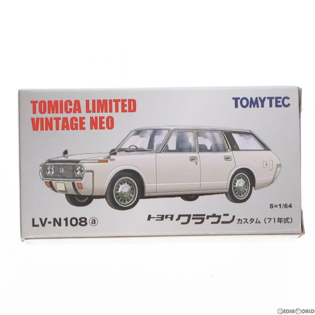 [MDL]トミカリミテッドヴィンテージ NEO 1/64 TLV-N108a クラウンカスタム (ホワイト) 完成品 ミニカー(276890) TOMYTEC(トミーテック)