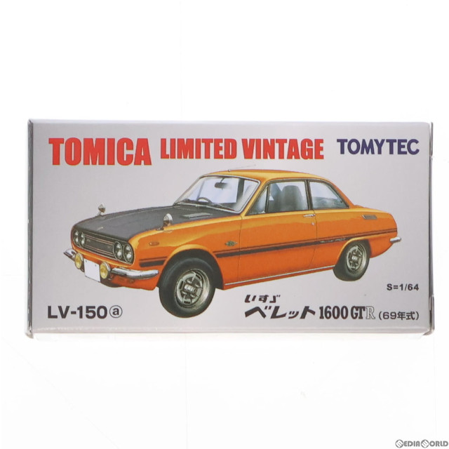 [MDL]トミカリミテッドヴィンテージ 1/64 TLV-150a ベレット1600GTR(オレンジ) 完成品 ミニカー(276418) TOMYTEC(トミーテック)