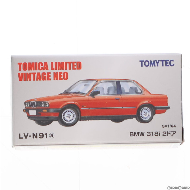 [MDL]トミカリミテッドヴィンテージ NEO 1/64 TLV-N91a BMW 318i 2ドア(レッド) 完成品 ミニカー(274094) TOMYTEC(トミーテック)