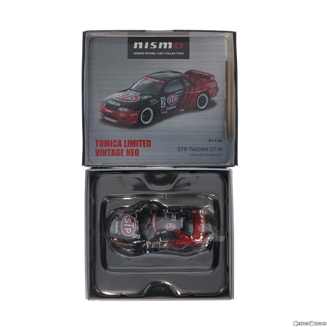 トミカリミテッド NISMO MODEL CAR COLLECTION 1/64 STP TAISAN GT-R 1993 JTC Rd.2 Winner KENWOOD #2(レッド×ブラック) 完成品 ミニカー タカラトミー