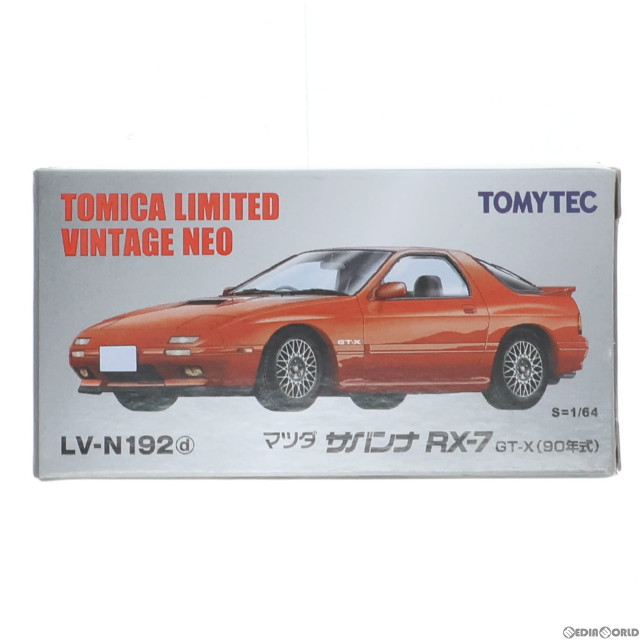 [MDL]トミカリミテッドヴィンテージ NEO TLV-N192d マツダ サバンナRX-7 GT-X(レッド) 1/64 完成品 ミニカー(312581) TOMYTEC(トミーテック)