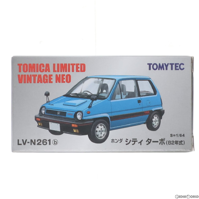[MDL]トミカリミテッドヴィンテージ NEO LV-N261b ホンダ シティ ターボ 82年式(ブルー) 1/64 完成品 ミニカー(316824) TOMYTEC(トミーテック)