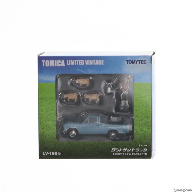 [MDL]トミカリミテッドヴィンテージ LV-195b ダットサントラック 1500デラックス(スカイブルー) 1/64 完成品 ミニカー(314967) TOMYTEC(トミーテック)