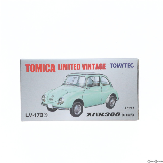 [MDL]トミカリミテッドヴィンテージ LV-173d スバル360 61年式(ライトグリーン) 1/64 完成品 ミニカー(317852) TOMYTEC(トミーテック)