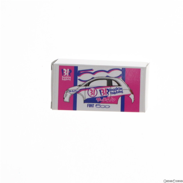 [MDL]2021 SUMMER MEETING フィアット500 サーティワン(白) 完成品 ミニカー KahLA(カーラ)