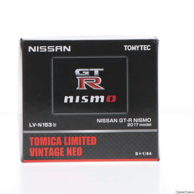 [MDL]トミカリミテッドヴィンテージ NE TLV-N153b 日産GT-R nismo 2017モデル(ブラック) O1/64 完成品 ミニカー(282976) TOMYTEC(トミーテック)